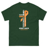 Kidney Cancer Through Christ Tee - JohnVsGBMForest GreenS