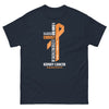 Kidney Cancer Through Christ Tee - JohnVsGBMNavyS