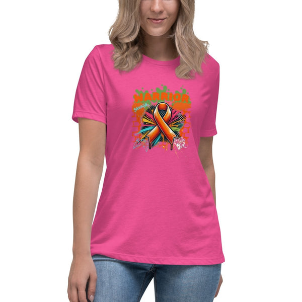Kidney Cancer Women's Graffiti Tee - JohnVsGBMBerryS