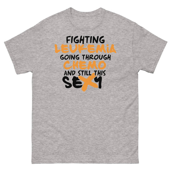 Leukemia and Still This Sexy Tee - JohnVsGBMSport GreyS