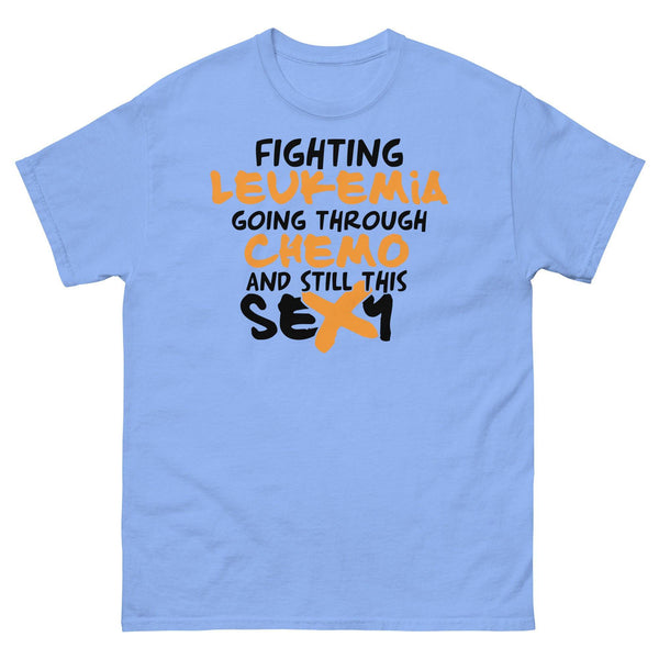 Leukemia and Still This Sexy Tee - JohnVsGBMCarolina BlueS