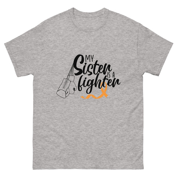 Leukemia Sister Tee - JohnVsGBMSport GreyS