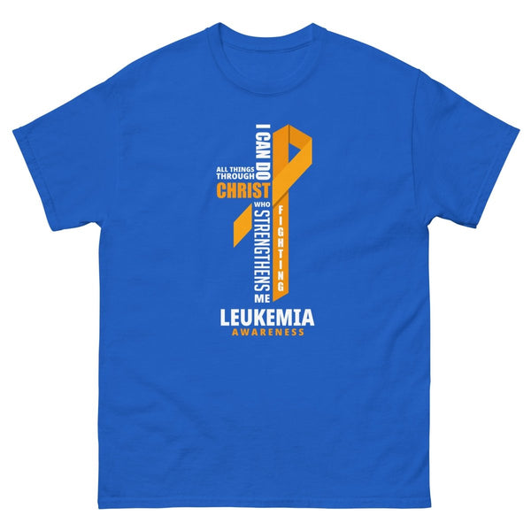 Leukemia Through Christ Tee - JohnVsGBMRoyalS
