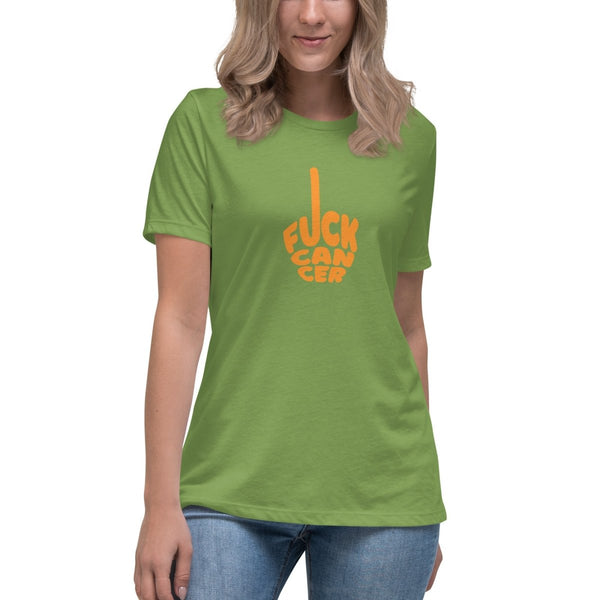 Leukemia Women's F Cancer Tee - JohnVsGBMLeafS