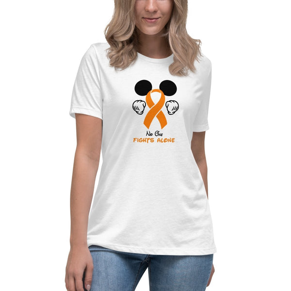 Leukemia Women's Mouse No One Tee - JohnVsGBMWhiteS