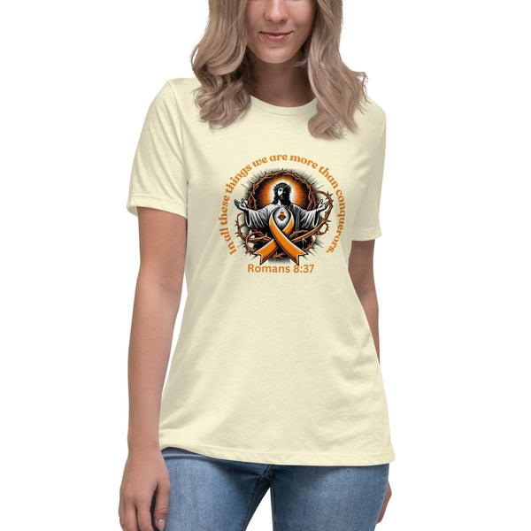 Leukemia Women's Romans Tee - JohnVsGBMCitronS