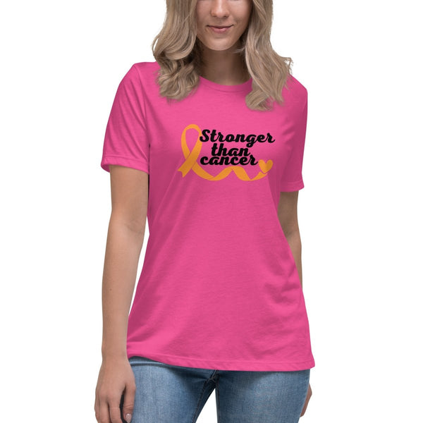 Leukemia Women's Stronger Tee - JohnVsGBMBerryS