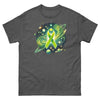 Liver Cancer Space Dust Galaxy Tee - JohnVsGBMDark HeatherS