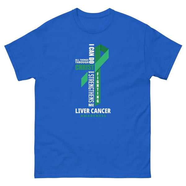 Liver Cancer Through Christ Tee - JohnVsGBMRoyalS