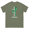 Liver Cancer Through Christ Tee - JohnVsGBMMilitary GreenS
