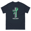 Liver Cancer Through Christ Tee - JohnVsGBMNavyS