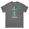Liver Cancer Through Christ Tee - JohnVsGBMGraphite HeatherS