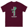 Liver Cancer Through Christ Tee - JohnVsGBMMaroonS