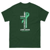 Liver Cancer Through Christ Tee - JohnVsGBMForest GreenS