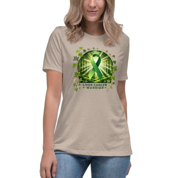 Liver Cancer Warrior Forest Tee - JohnVsGBMHeather StoneS