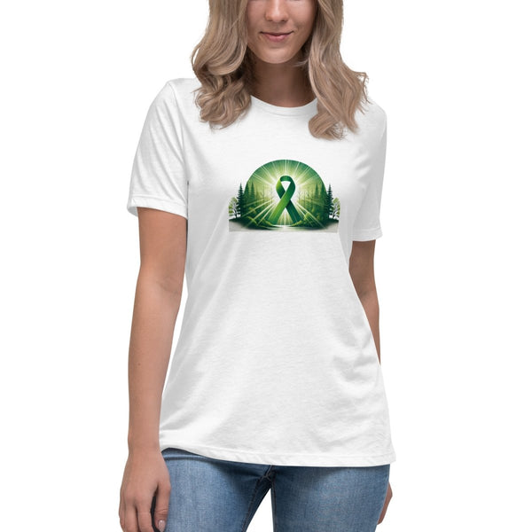 Liver Cancer Women's Forest Green Tee - JohnVsGBMWhiteS