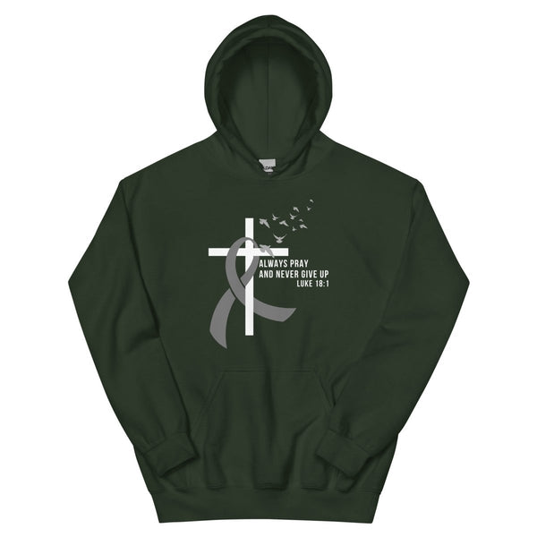 Luke 18:1 Inspiration Hoodie - JohnVsGBMForest GreenS