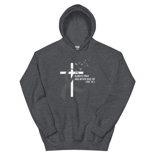 Luke 18:1 Inspiration Hoodie - JohnVsGBMDark HeatherS