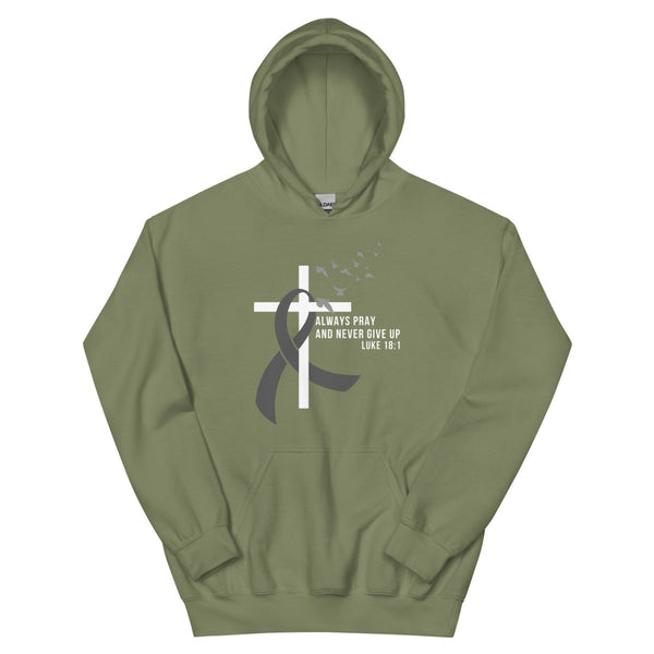 Luke 18:1 Inspiration Hoodie - JohnVsGBMMilitary GreenS