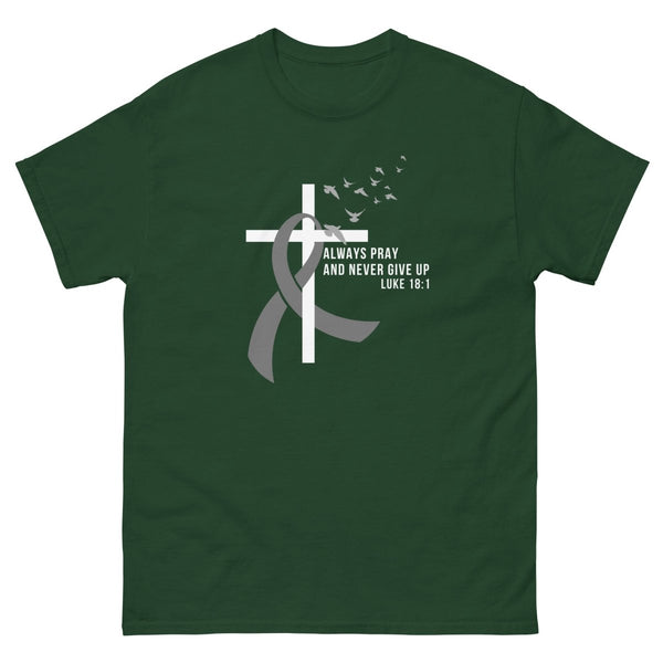 Luke 18:1 Inspiration Tee - JohnVsGBMForest GreenS