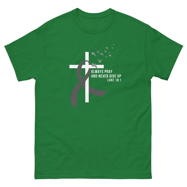 Luke 18:1 Inspiration Tee - JohnVsGBMTurf GreenS