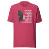 Lung Cancer Butterfly Daughter Tee - JohnVsGBMHeather RaspberryS