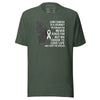 Lung Cancer Butterfly Daughter Tee - JohnVsGBMHeather ForestS