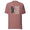 Lung Cancer Butterfly Daughter Tee - JohnVsGBMHeather MauveXS