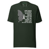 Lung Cancer Butterfly Daughter Tee - JohnVsGBMHeather EmeraldXS