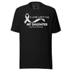 Lung Cancer Our Daughter Tee - JohnVsGBMBlackXS