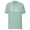 Lung Cancer Our Daughter Tee - JohnVsGBMHeather Prism Dusty BlueXS