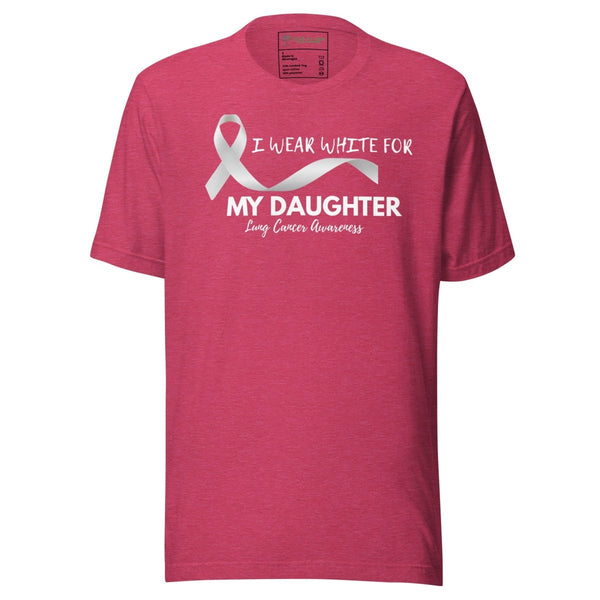 Lung Cancer Our Daughter Tee - JohnVsGBMHeather RaspberryS