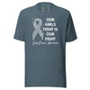 Lung Cancer Our Girl Tee - JohnVsGBMHeather SlateXS