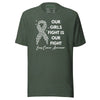 Lung Cancer Our Girl Tee - JohnVsGBMHeather ForestS