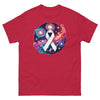 Lung Cancer Space Smoke Galaxy Tee - JohnVsGBMCardinalS