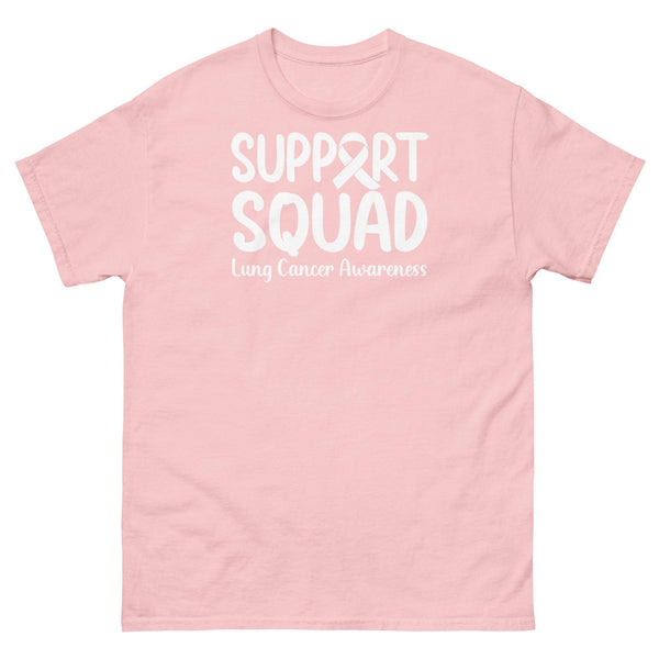 Lung Cancer Support Squad Tee - JohnVsGBMLight PinkS