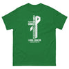 Lung Cancer Through Christ Tee - JohnVsGBMTurf GreenS