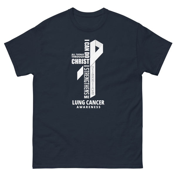 Lung Cancer Through Christ Tee - JohnVsGBMNavyS