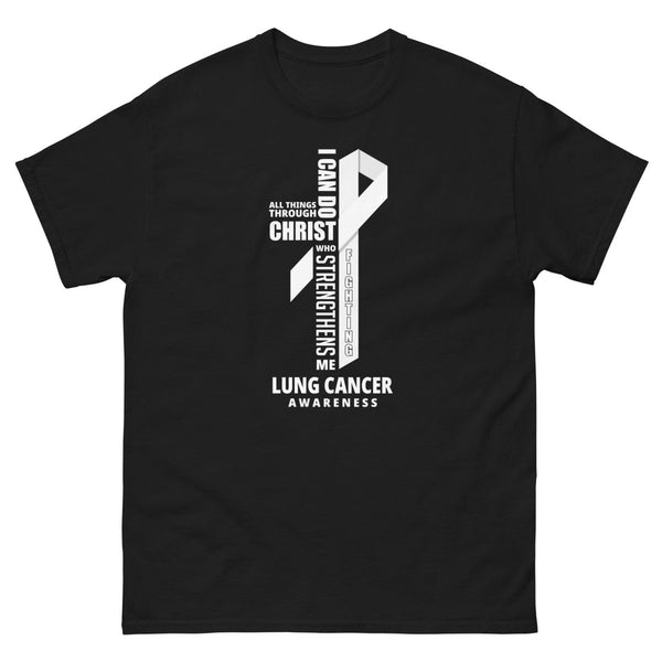 Lung Cancer Through Christ Tee - JohnVsGBMBlackS