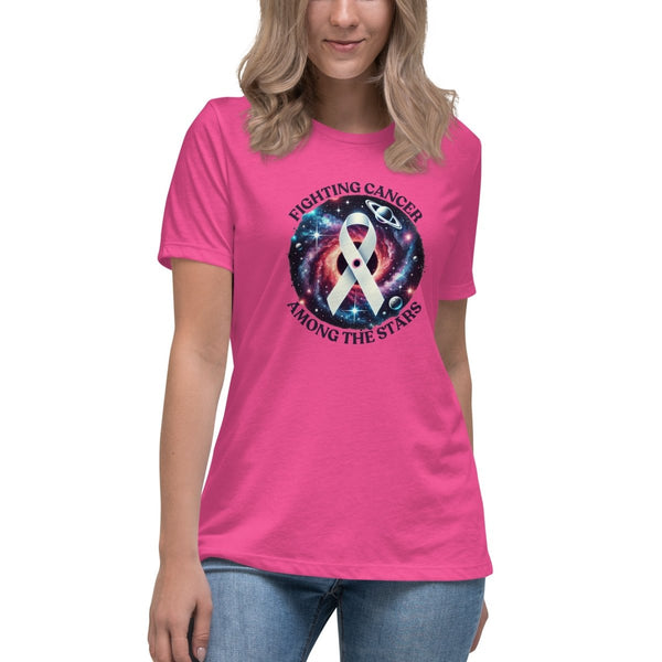 Lung Cancer Women's Galaxy Tee - JohnVsGBMBerryS