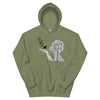 Melanoma Butterfly Hoodie - JohnVsGBMMilitary GreenS