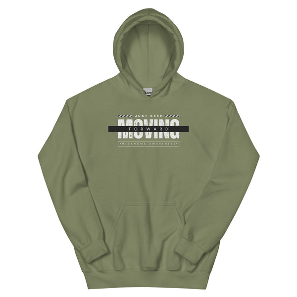 Melanoma Moving Forward Hoodie - JohnVsGBMMilitary GreenS