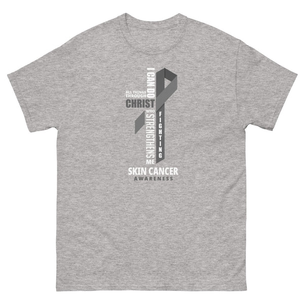 Melanoma Through Christ Tee - JohnVsGBMSport GreyS