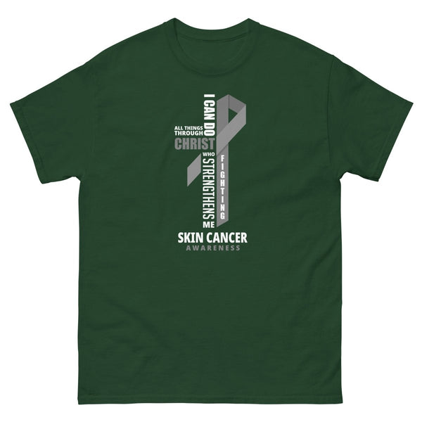 Melanoma Through Christ Tee - JohnVsGBMForest GreenS