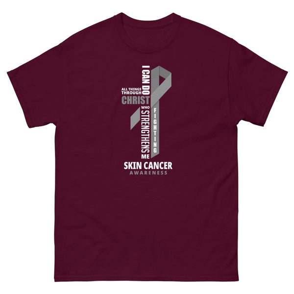 Melanoma Through Christ Tee - JohnVsGBMMaroonS
