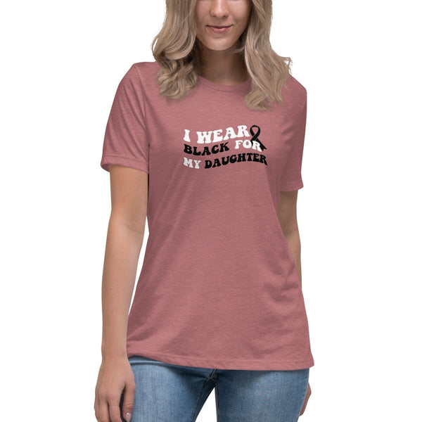 Melanoma Women's Daughter Tee - JohnVsGBMHeather MauveS