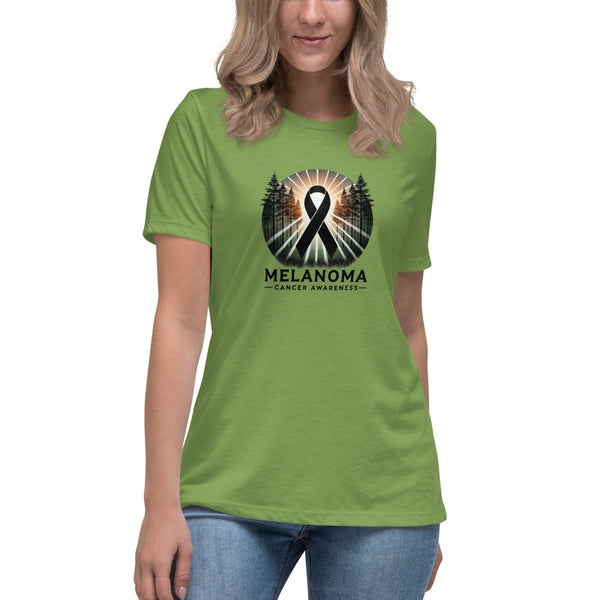 Melanoma Women's Forest Tee - JohnVsGBMLeafS
