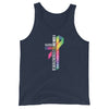Men's All Things Through Christ Tank Top - JohnVsGBMNavyXS