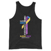 Men's Bladder Cancer Christ Tank Top - JohnVsGBMCharcoal - Black TriblendXS