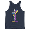 Men's Bladder Cancer Christ Tank Top - JohnVsGBMNavyXS